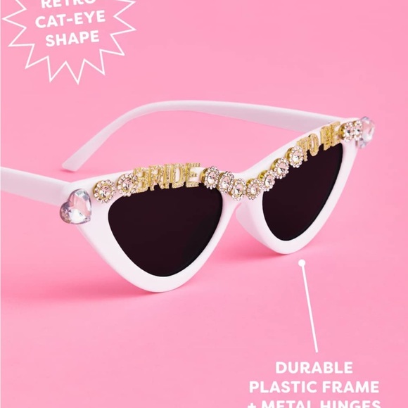 “Bride To Be” xo, fetti Sunglasses with embellishments - Picture 3 of 7